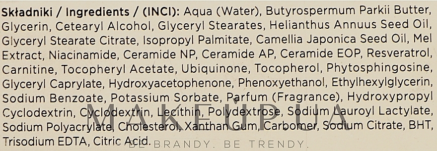 Aktywnie ujędrniający krem-lifting 50+ - Eveline Cosmetics Ceramidy & Niacynamid — Zdjęcie N3