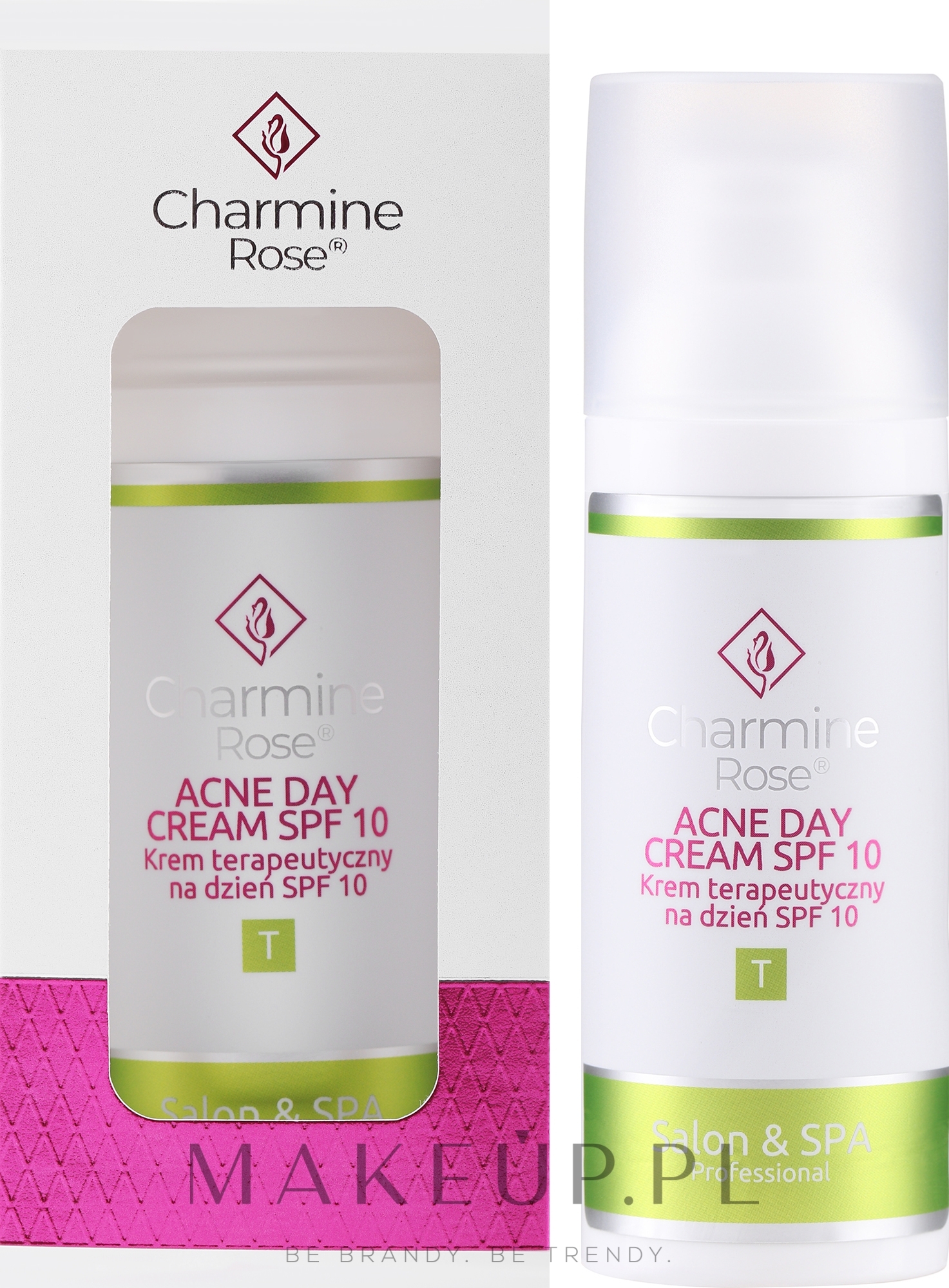 Krem do twarzy na dzień - Charmine Rose Acne Day Cream SPF10 — Zdjęcie 50 ml