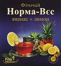 Herbatka Phytotea z ananasem i cytryną - Fito Product — Zdjęcie N1