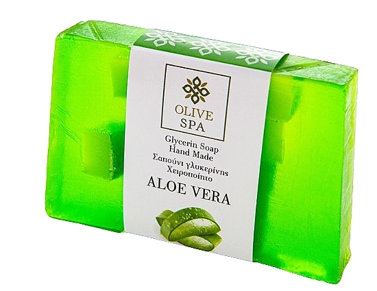 Mydło glicerynowe Aloe Vera - Olive Spa Hand Made Glycerin Soap — Zdjęcie N1