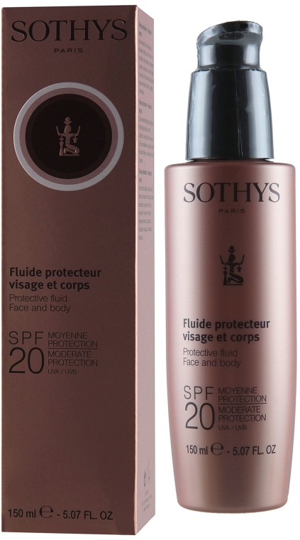 Przeciwsłoneczny lotion do twarzy i ciała - Sothys Face and Body Protective Lotion SPF20 — Zdjęcie N1