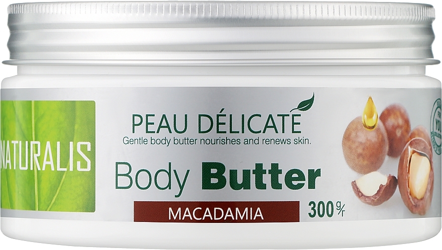 Masło do ciała Makadamia - Naturalis Macadamia Body Butter — Zdjęcie N1