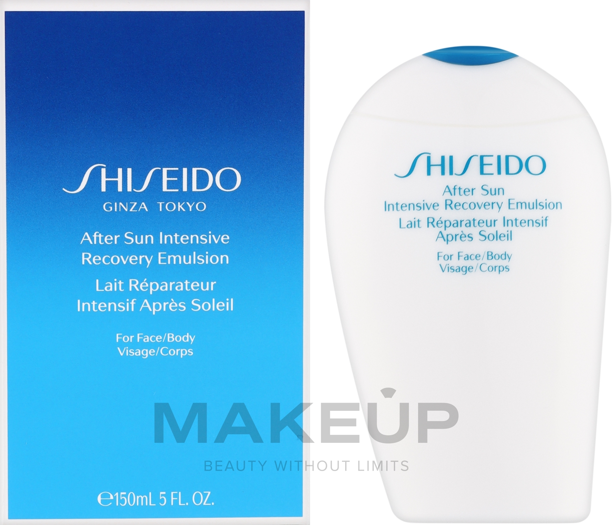 Regenerująca emulsja po opalaniu do twarzy i ciała - Shiseido Suncare After Sun Intensive Recovery Emulsion — Zdjęcie 150 ml