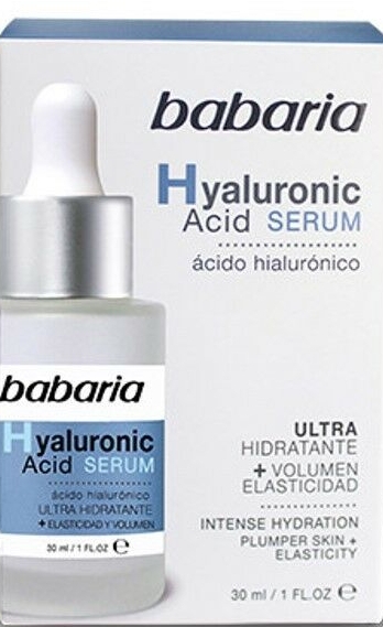 Liftingujące serum do twarzy - Babaria Hyaluronic Acid Serum