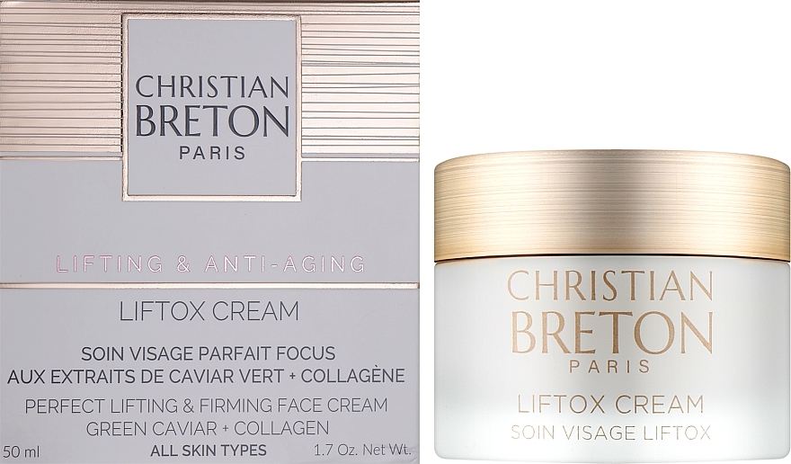 Krem do twarzy dla starzejącej się skóry - Christian Breton Liftox Perfect Focus Face Cream — Zdjęcie N2