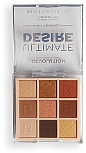 Paleta cieni do powiek - Makeup Revolution Ultimate Desire Shadow Palette — Zdjęcie N3