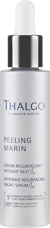 Regenerujące serum na noc z efektem rewitalizującym - Thalgo Peeling Marin Intensive Resurfacing Night Serum — Zdjęcie N2