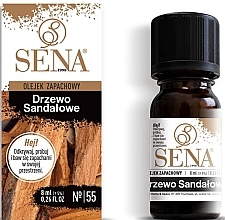 Olejek aromatyczny Drzewo sandałowe - Sena Aroma Oil №55 Sandalwood — Zdjęcie N1