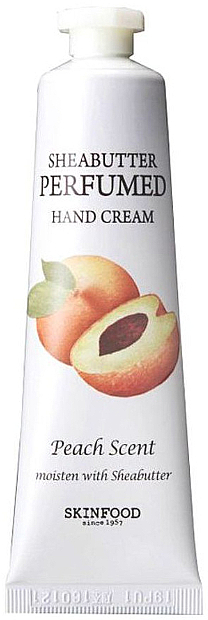 Krem do rąk Brzoskwinia - Skinfood Shea Butter Perfumed Hand Cream Peach Scent — Zdjęcie N1