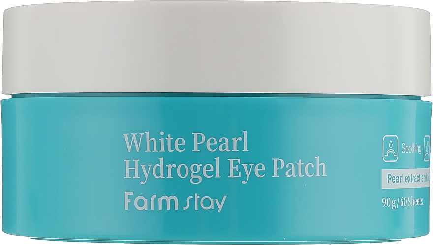 Hydrożelowe płatki pod oczy z ekstraktem z perły - FarmStay White Pearl Hydrogel Eye Patch — Zdjęcie N3