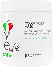 Kup Maska do włosów Ochrona koloru - Dott. Solari Love Me Care Color Saver Mask