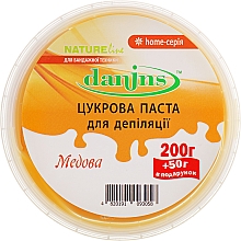Kup Pasta cukrowa do depilacji w domu Miód - Danins Home Sugar Paste Honey