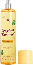 Perfumowana mgiełka do ciała i włosów - I Heart Revolution Tropical Caramel Body And Hair Mist — Zdjęcie N2