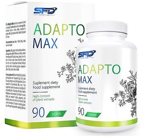 Suplement diety Stress Complex - SFD Nutrition Adapto Max — Zdjęcie N1