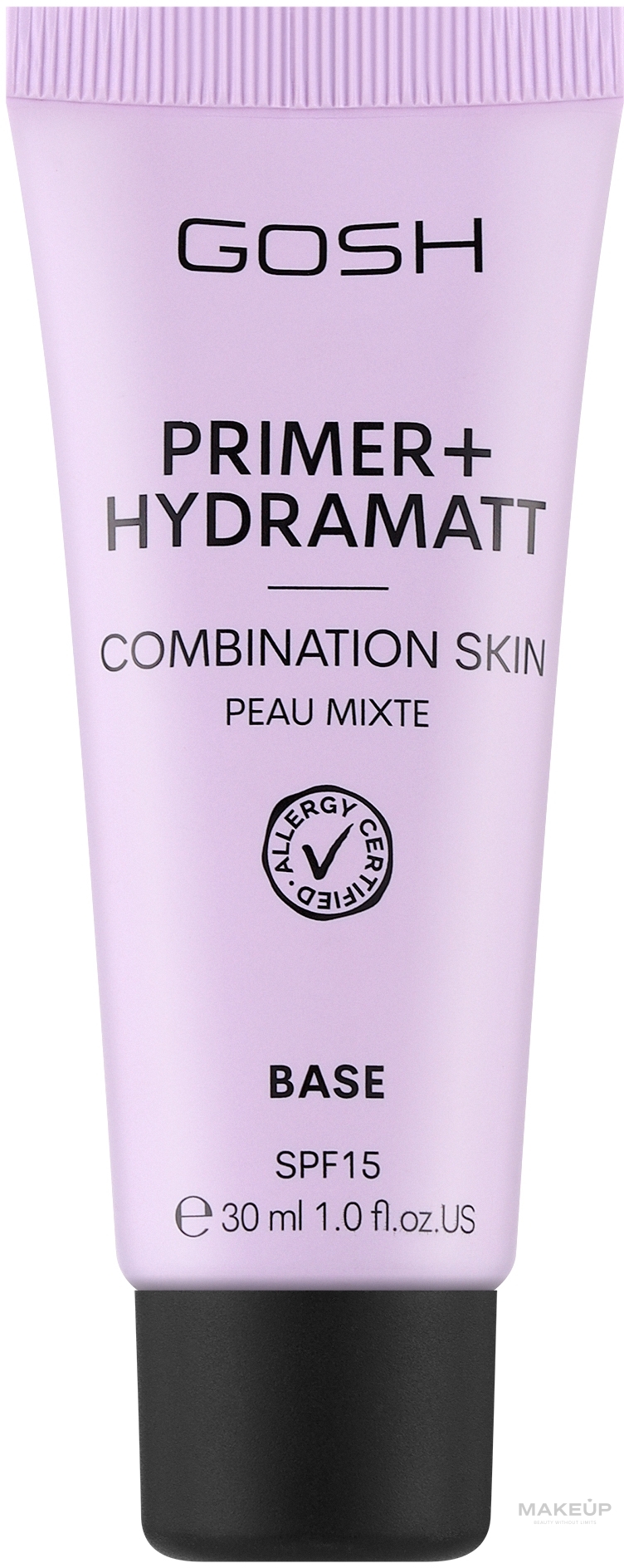 Primer do cery mieszanej - Gosh Copenhagen Primer+ Hydramatt Combination Skin — Zdjęcie 30 ml