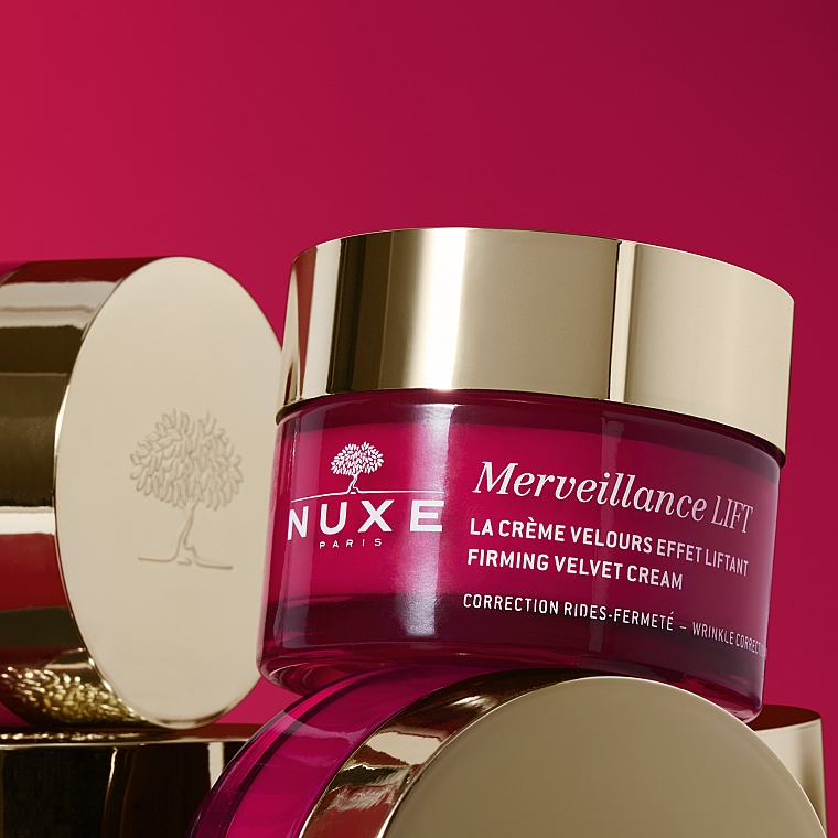 Liftingujący aksamitny krem do twarzy - Nuxe Merveillance Lift Firming Velvet Cream — Zdjęcie N3
