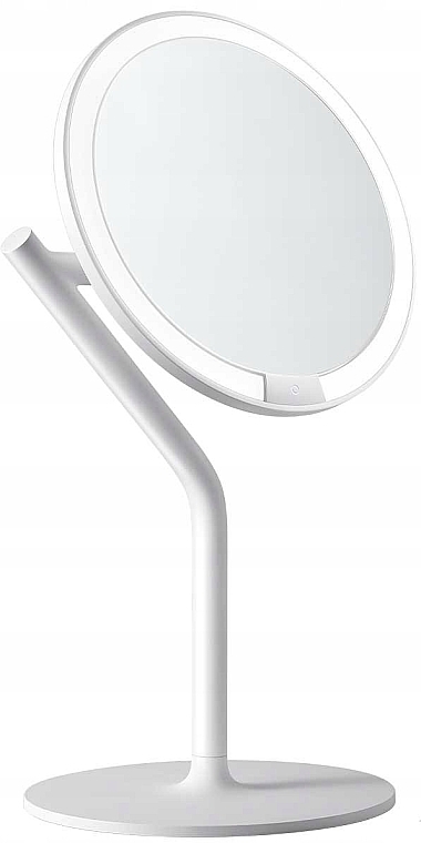 Lusterko do makijażu, białe - Amiro Mate S LED Mirror AML117E White — Zdjęcie N1