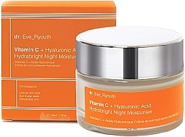 Kup Nawilżający krem do twarzy na noc - Dr. Eve_Ryouth Vitamin C + Hyaluronic Acid Hydrabright Night Moisturiser