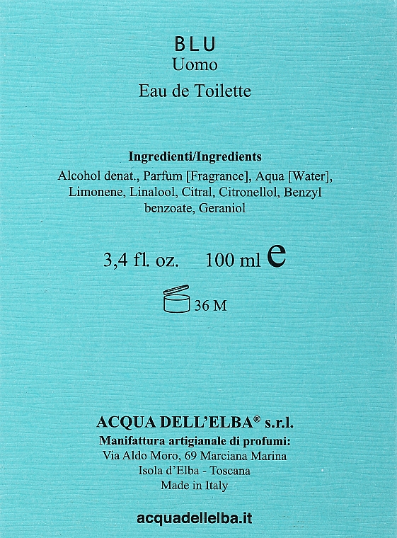 Acqua Dell'Elba Blu - Woda toaletowa — Zdjęcie N6
