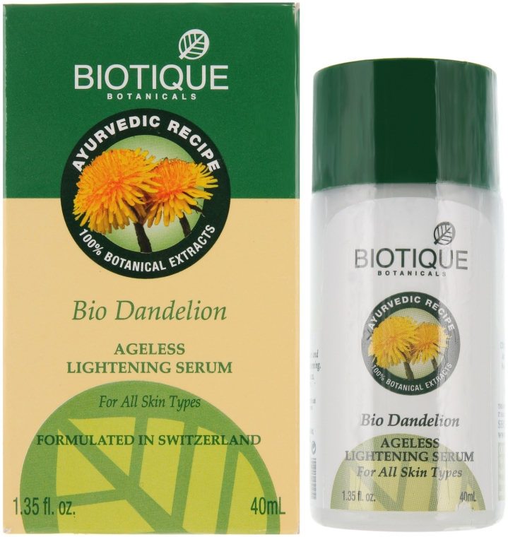 Odmładzające serum Dandelion - Biotique Rejuvenating Dandelion Serum 
