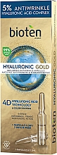 Kup Ampułki przeciw zmarszczkom - Bioten Hyaluronic Gold Replumping Antiwrinkle Ampoules