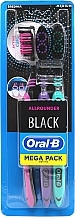 Szczoteczka do zębów, medium - Oral-B Allrounder Black Medium — Zdjęcie N1