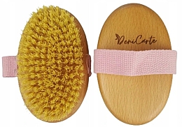 Antycellulitowa szczoteczka do masażu z włosiem agawy - Deni Carte Tampico — Zdjęcie N1