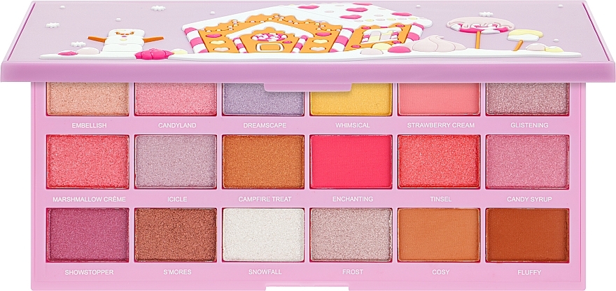 Paleta cieni do powiek - I Heart Revolution Tasty Marshmallow Wonderland Eyeshadow Palette — Zdjęcie N1