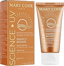 Krem z pigmentem opalalającym do twarzy - Mary Cohr Perfect Bronze Face — Zdjęcie N1