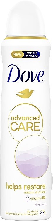 Dezodorant antyperspiracyjny - Dove Advanced Care Clean Touch — Zdjęcie N1