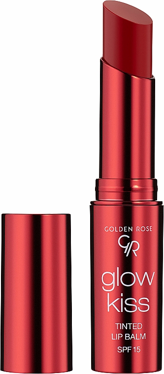 Koloryzujący balsam do ust SPF 15 - Golden Rose Glow Kiss Tinted Lip Balm