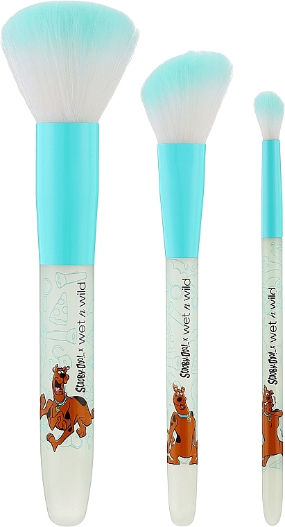 Zestaw pędzli do makijażu, 3 szt. - Wet N Wild x Scooby Doo Scooby Night 3-Piece Makeup Brush Set — Zdjęcie N1