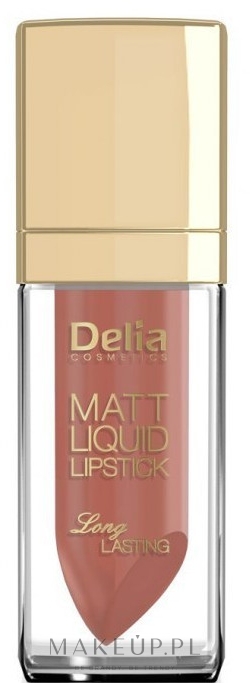 Szminka do ust - Delia Cosmetics Matt Liquid Lipstick — Zdjęcie 301 - Sandstorm