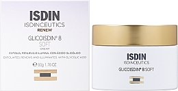 Krem do twarzy o działaniu złuszczającym 8% - Isdin Isdinceutics Glicoisdin 8 Soft Peeling Effect Face Cream — Zdjęcie N2