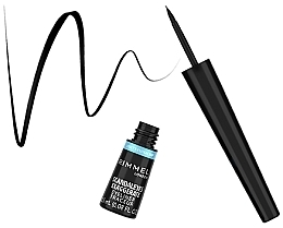 Wodoodporny eyeliner - Rimmel Exaggerate Waterproof Eye Liner — Zdjęcie N2