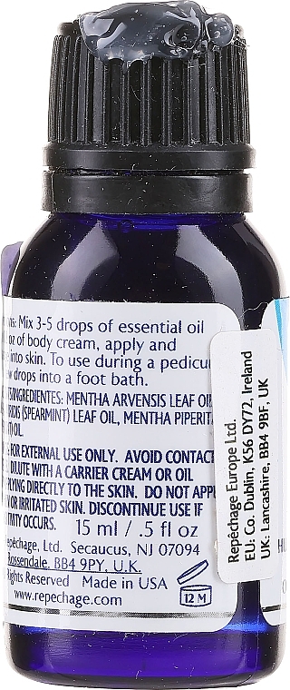 PRZECENA! Olejek eteryczny z mięty pieprzowej - Repechage Essential Oil of Peppermint * — Zdjęcie N2