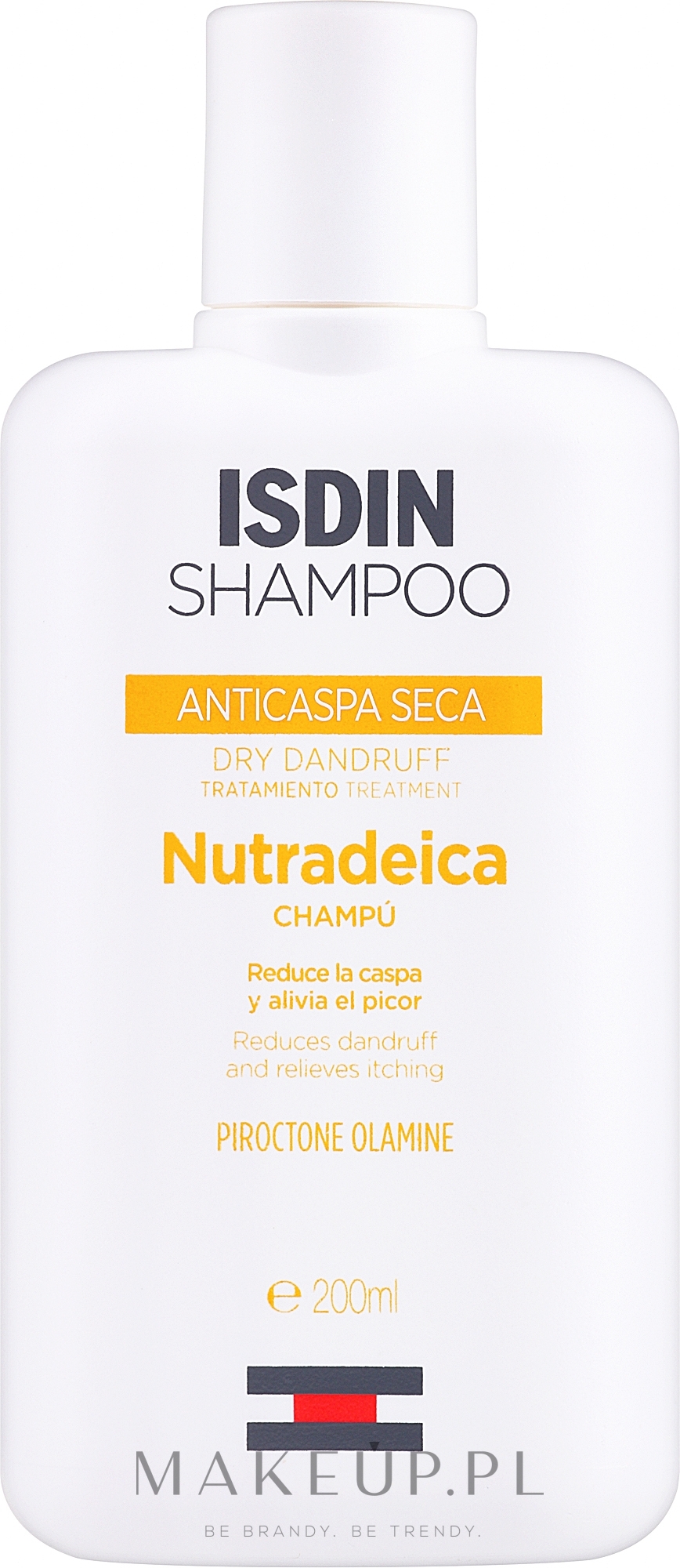 Szampon przeciwłupieżowy - Isdin Nutradeica Dry Dandruff Shampoo — Zdjęcie 200 ml