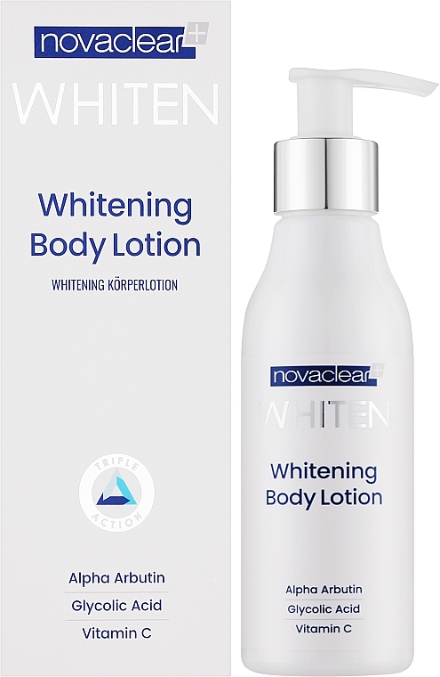Wybielający balsam do ciała - Novaclear Whiten Whitening Body Lotion — Zdjęcie N2