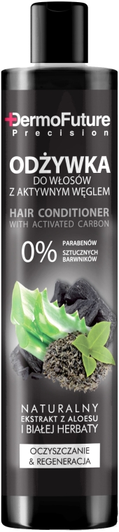 Odżywka do włosów z aktywnym węglem - DermoFuture Hair Conditioner With Activated Carbon — Zdjęcie N1