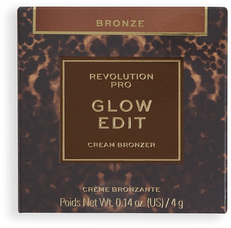 Kremowy bronzer do twarzy - Revolution Pro Glow Edit Cream Gel Bronzer — Zdjęcie N2