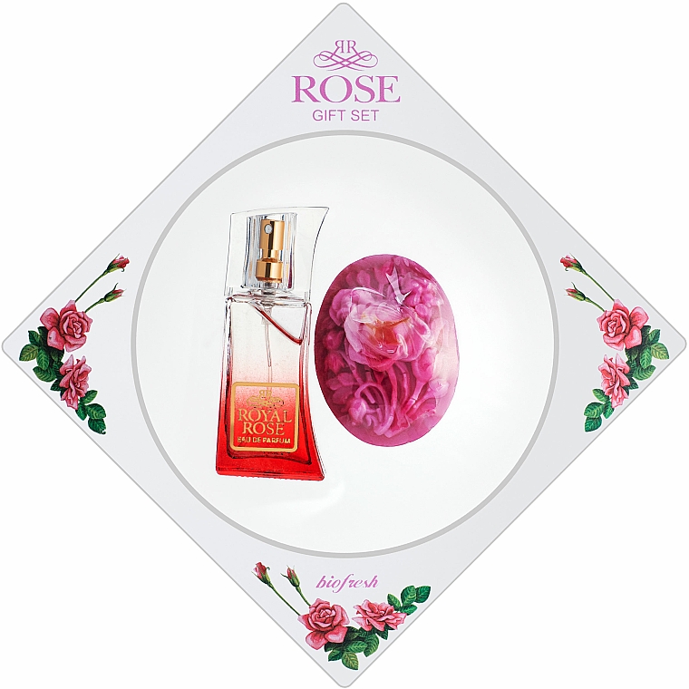 BioFresh Royal Rose - Zestaw (edp/15ml + soap/50g) — Zdjęcie N1