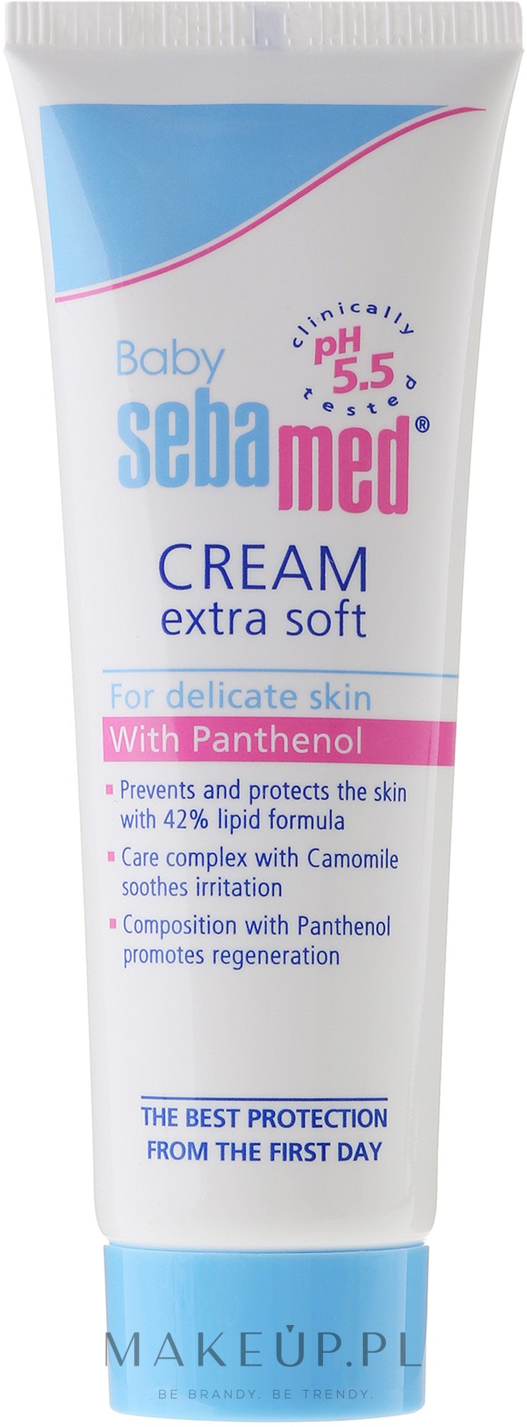 Łagodny krem ochronny do ciała dla dzieci - Sebamed Baby Extra Soft Baby Cream — Zdjęcie 50 ml