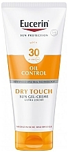 Ultralekki żel do opalania z efektem matującym - Eucerin Oil Control Dry Touch Sun Gel-Cream SPF30 — Zdjęcie N1