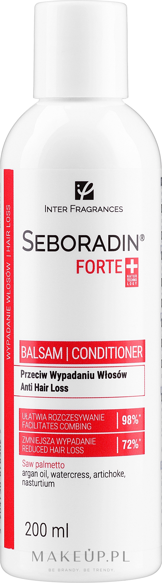 Balsam przeciw wypadaniu włosów - Seboradin Forte Anti Hair Loss Conditioner — Zdjęcie 200 ml