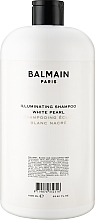 Kup Rozświetlający szampon z białą perłą do jasnych włosów - Balmain Paris Hair Couture Illuminating White Pearl Shampoo