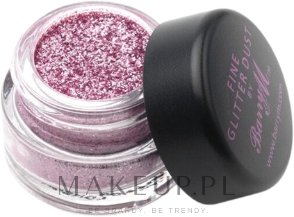 Cień do powiek z brokatem - Barry M Fine Glitter Dust — Zdjęcie Crimson Pink
