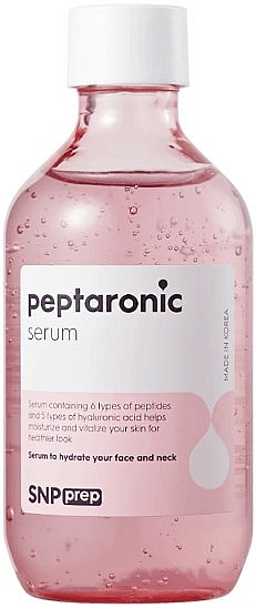 Nawilżające serum do twarzy z peptydami - SNP Prep Peptaronic Serum