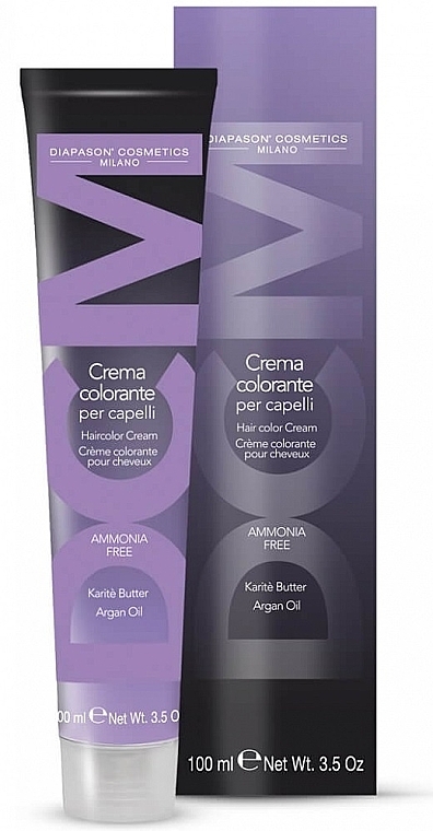 Farba do włosów bez amoniaku - DCM Diapason Hair Color Cream Ammonia Free — Zdjęcie N1