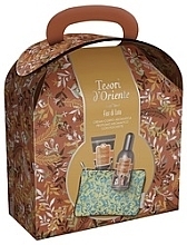 Tesori d`Oriente Fior di Loto - Zestaw (edp/100 ml + b/cr/75 ml + bag) — Zdjęcie N1