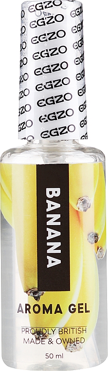 Intymny żel na bazie wody Banan - Egzo Aroma Gel Banana — Zdjęcie N1